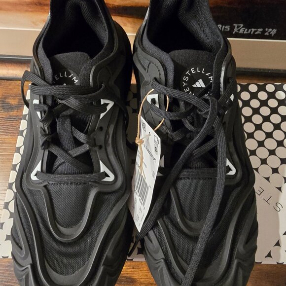 adidas by Stella McCartney ULTRABOOST SPEED Black Running Shoes Women's Sz 7 NEW - Picture 6 of 16